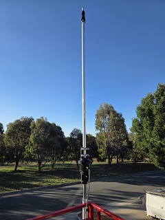 Mast Mount And Rotator Aspect Closer.