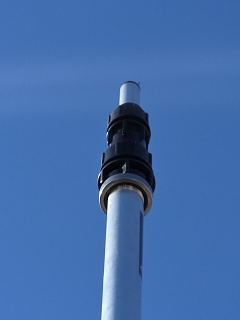 Telco Antenna 5.7M Aluminium Telescopic Mast Top