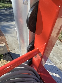 Telco Antenna Mag Mount Close Up - Now With U Bolts!