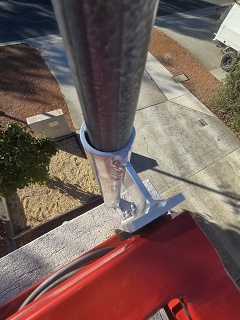 Telco Antenna Magnetic Mast Mount - Now With U-bolts!